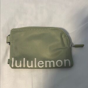 Lululemon keychain wallet